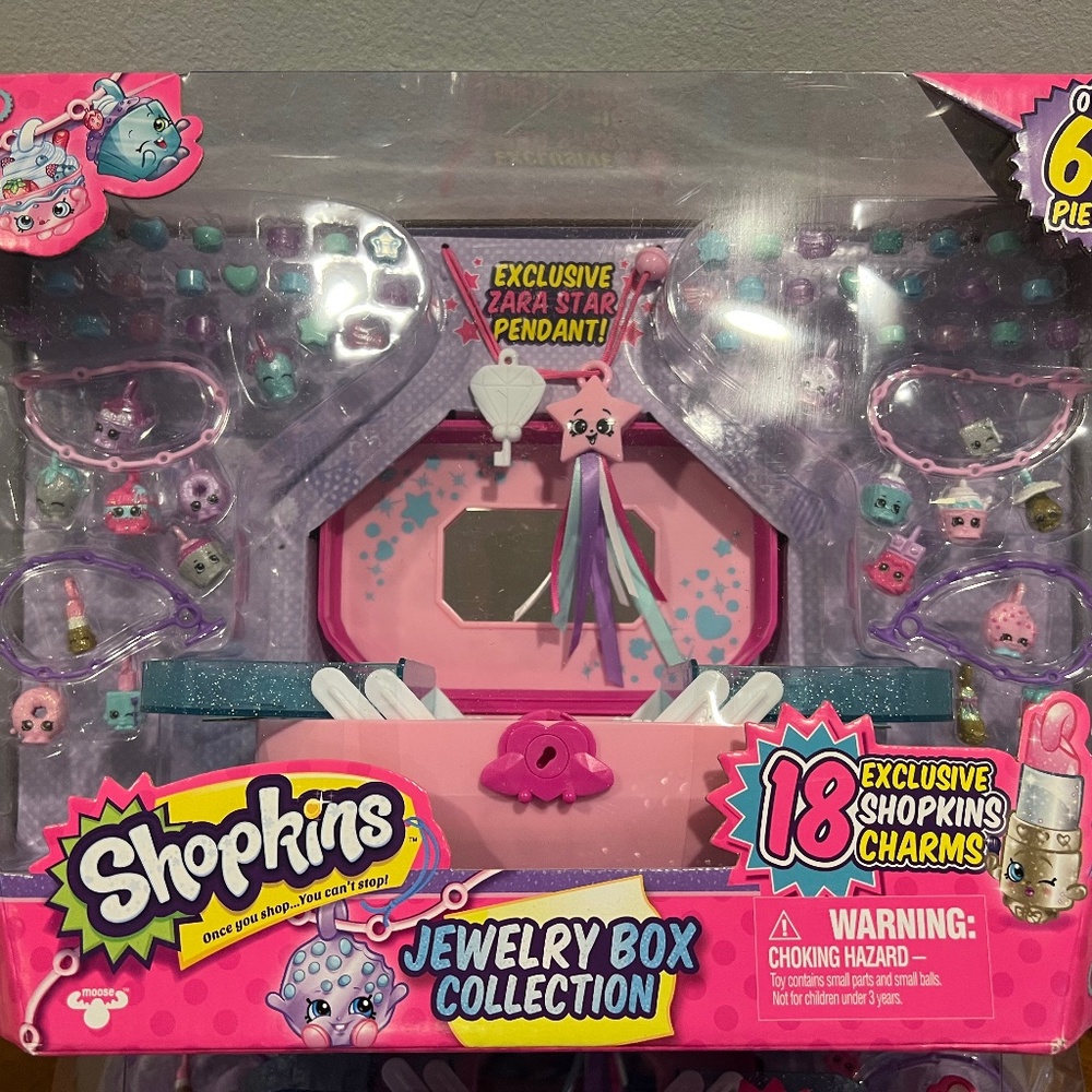 Shopkins Jewelry Box Collection Exclusive Playset - Rare 2016